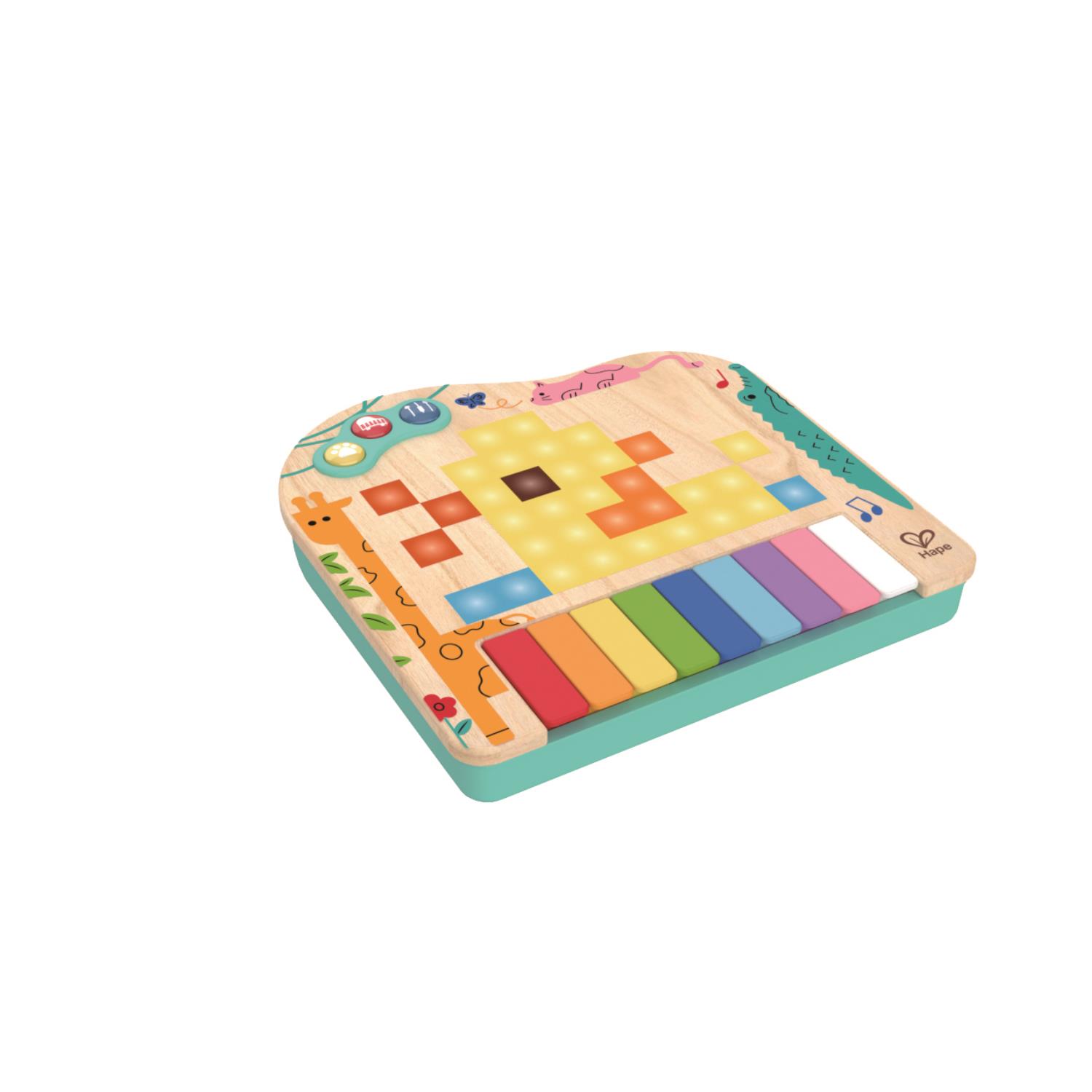 Hape - Piano pixel interactif MULTICOLORE Hape