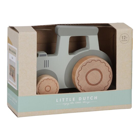 Little Dutch Tracteur en bois FSC Little Farm  Little Dutch Tracteur en bois FSC Little Farm