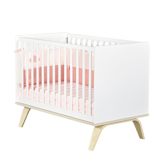 Sauthon Lit bébé Serena Blanc 60x120 cm