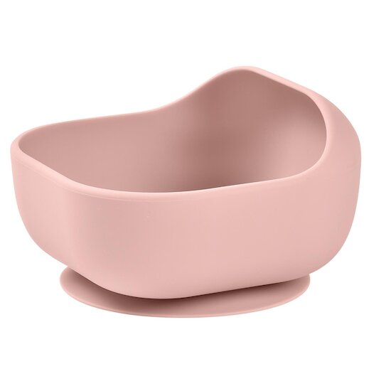 Béaba Bol silicone ventouse  Pink  Béaba Bol silicone ventouse  Pink