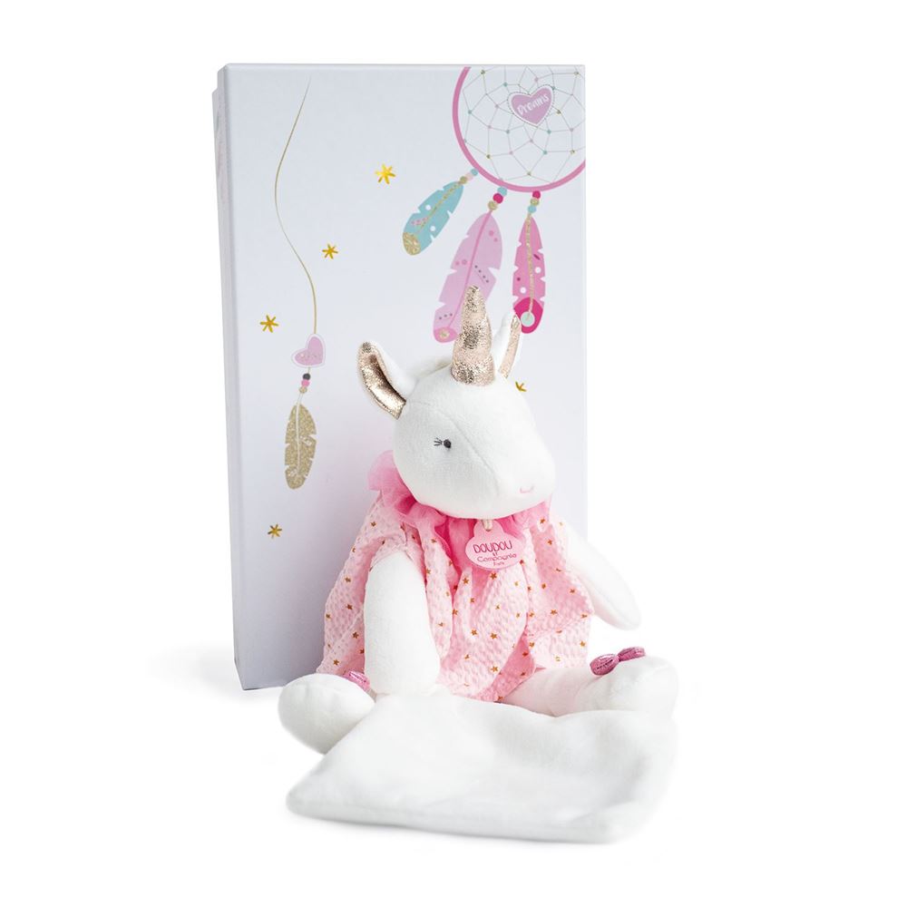 chausson doudou et compagnie licorne