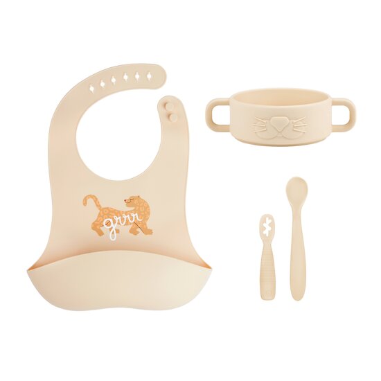 Babymoov Coffret Premiers Repas Mini Roar Beige 