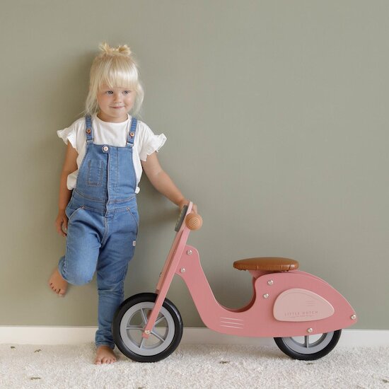 Little Dutch Draisienne Scooter Pink  Little Dutch Draisienne Scooter Pink