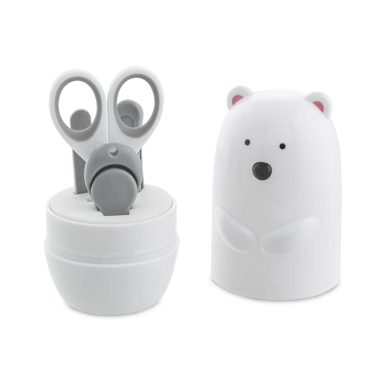 Chicco - Kit manucure Animaux BLANC Chicco