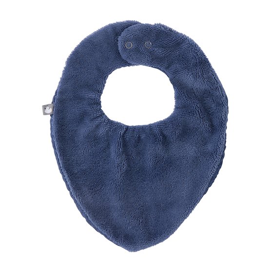 BB&Co Bavoir bandana bambou / gaze Indigo  BB&Co Bavoir bandana bambou / gaze Indigo