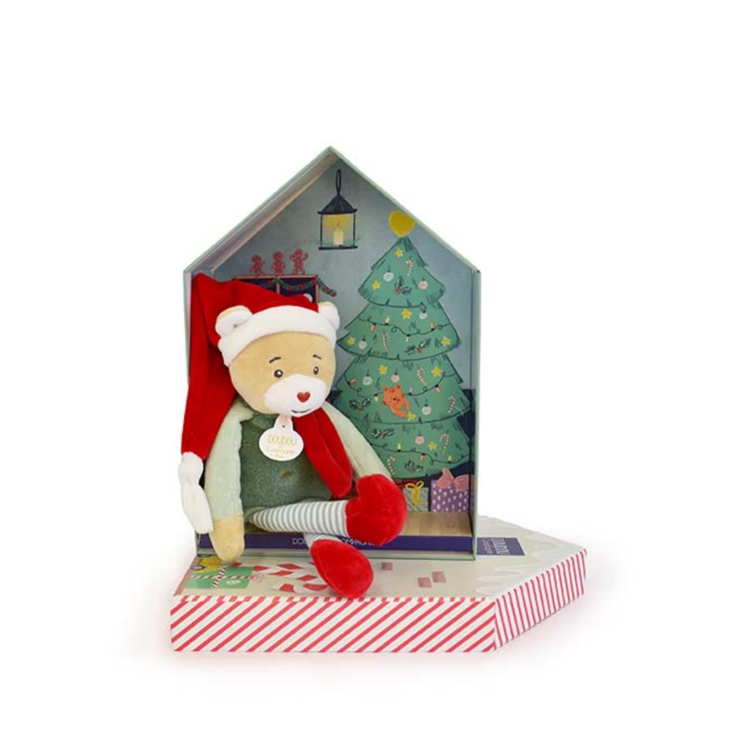 Doudou & Compagnie - Doudou farceur cotillon VERT Doudou & Compagnie