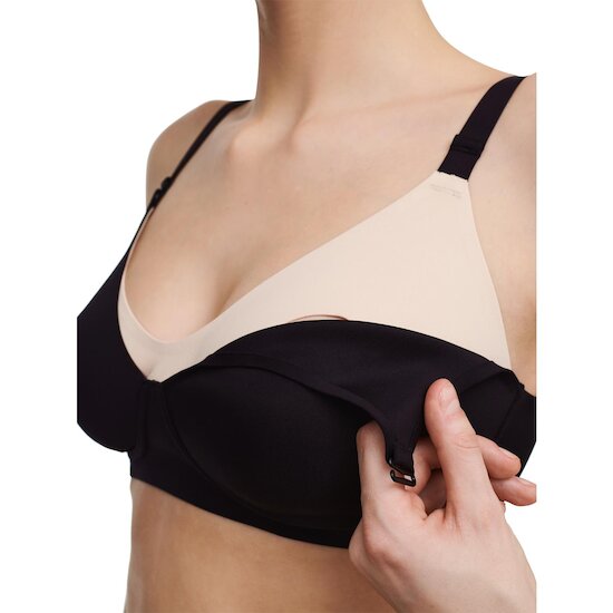 Chantelle Soutien Gorge d'Allaitement Noir  Chantelle Soutien Gorge d'Allaitement Noir