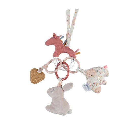 Noukie's - Doudou Enfant - Doudou en Veloudoux - PILI Le Lapin -  Multifonctionnel - Beige - 1 Unité : : Jouets