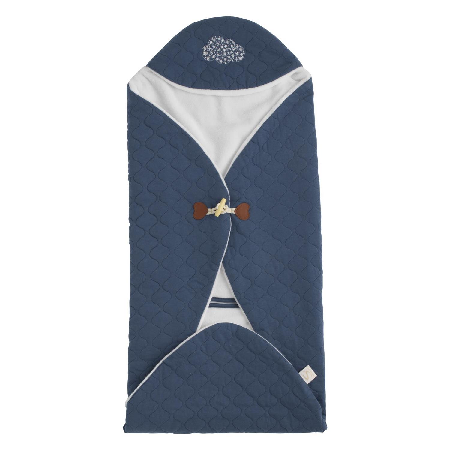 Couverture Nomade Petit Nuage BLEU Sauthon