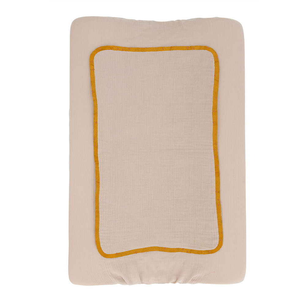 PMP Set de Matelas /à Langer en PVC Housse Taupe 50 x 75 cm