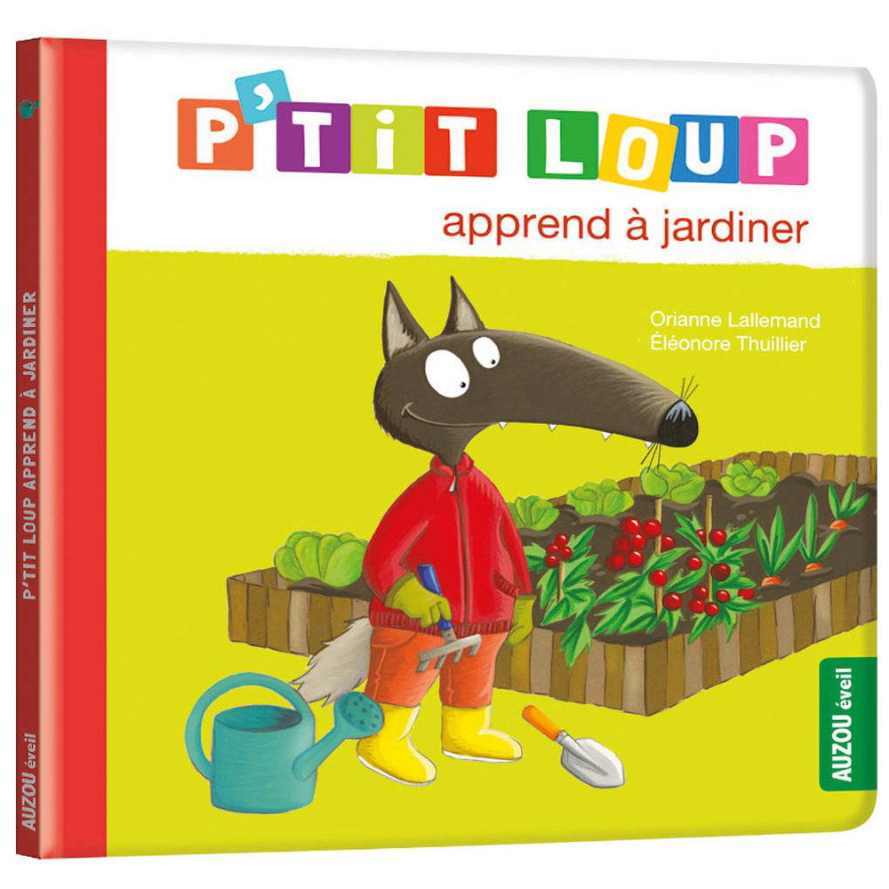 Livre P'tit Loup apprend à jardiner MULTICOLORE Auzou