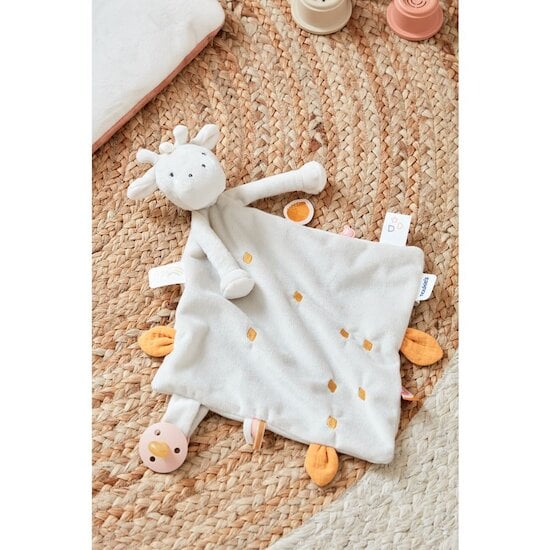 Noukie's Doudou veloudoux Popsie Gigi Beige 