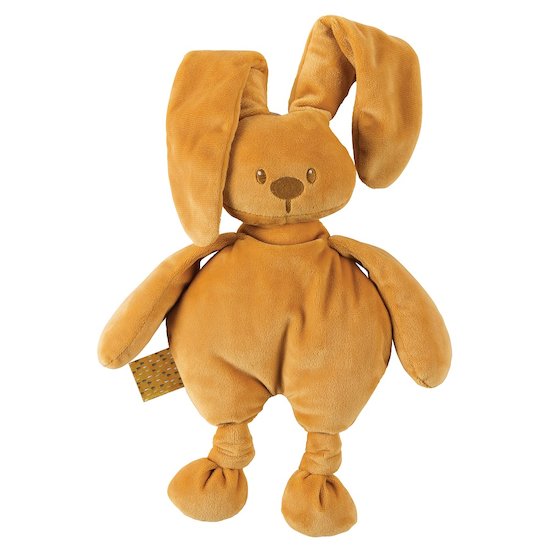 Nattou Peluche lapin Lapidou doux Ocre 