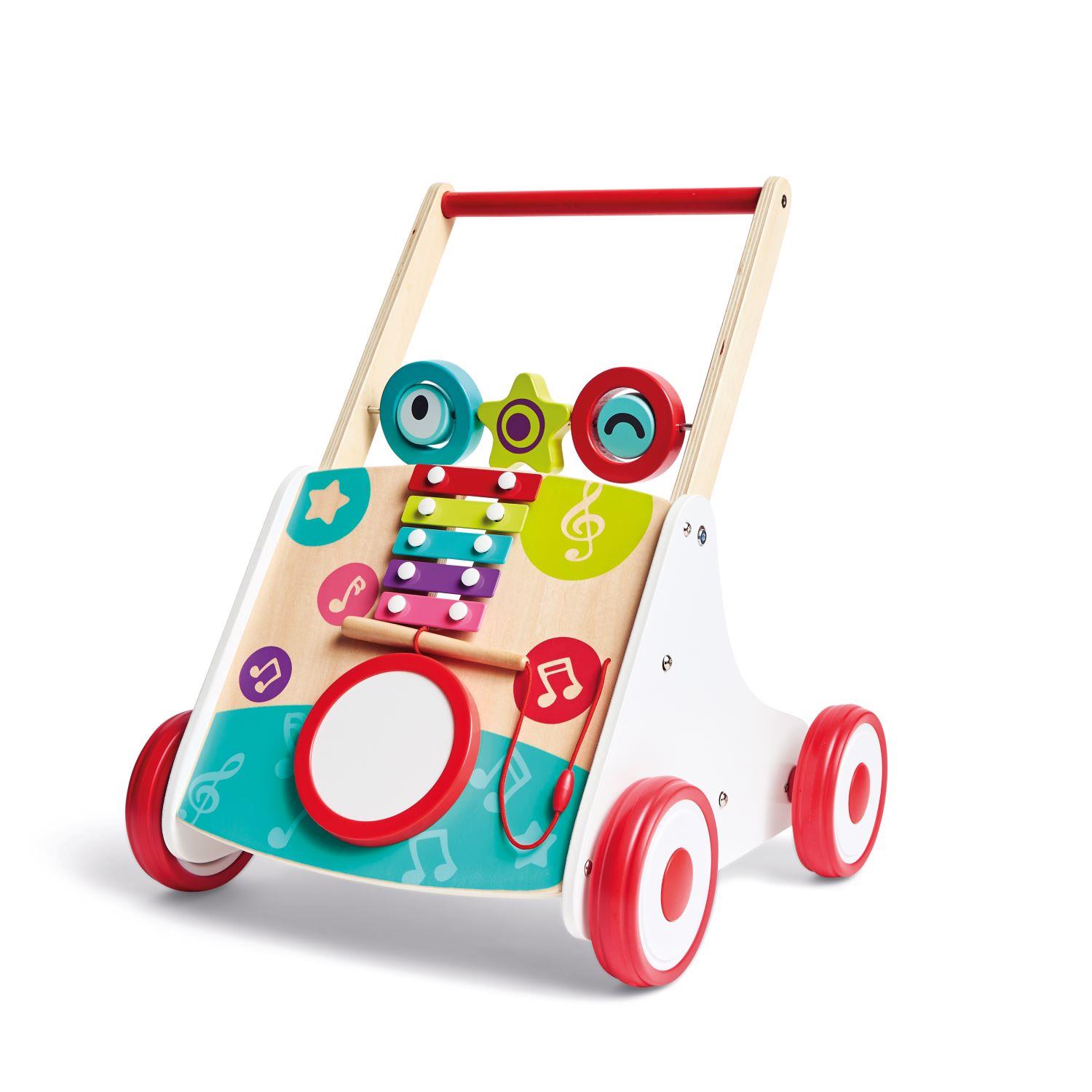 Trotteur musical MULTICOLORE Hape