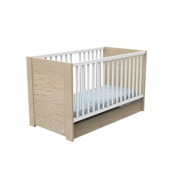 Sauthon Little big bed Antonin Chêne Noisette 70x140 cm