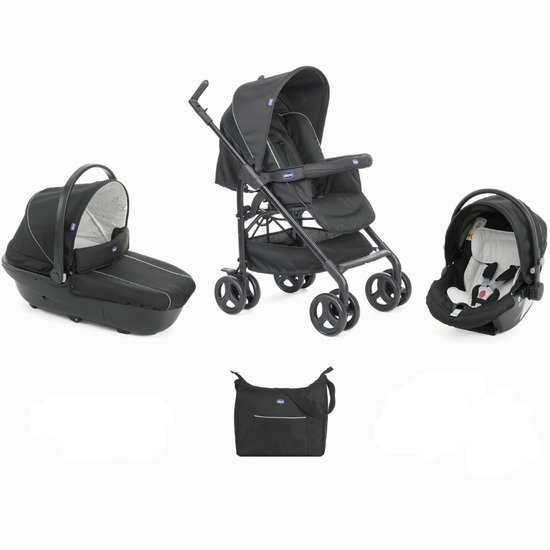 Chicco Pack Trio poussette Sprint Black Black Night 