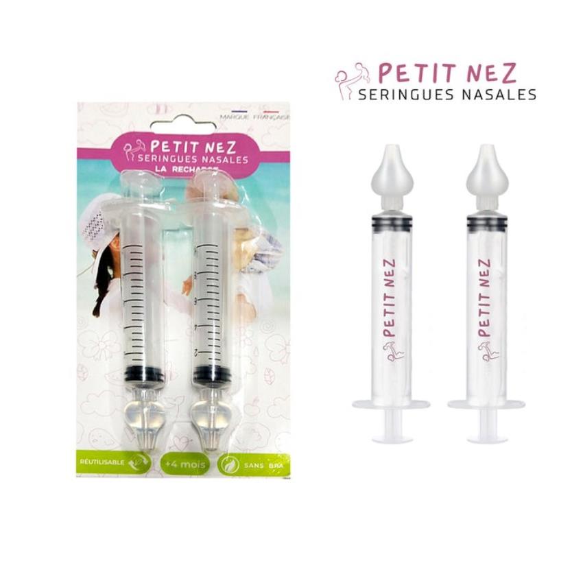 Petit nez - Recharges seringues nasales ROSE Petit nez