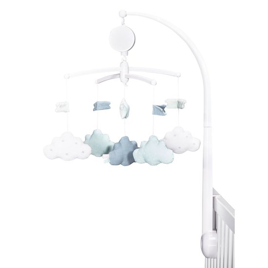 Sauthon Mobile musical Lily grey Menthe 