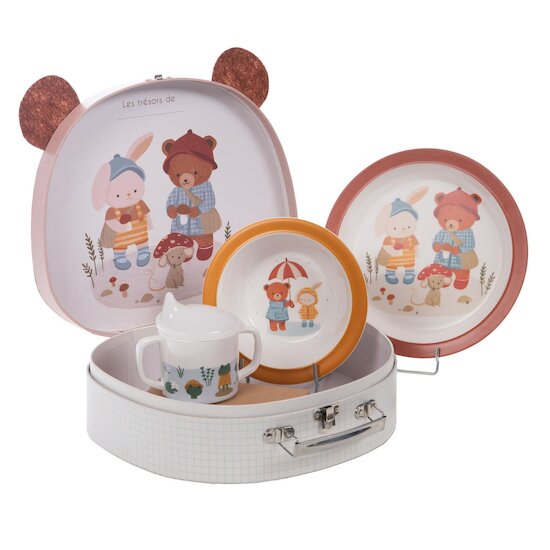 Amadeus Coffret Val Déjeuner 5P Gaston Multicolore  Amadeus Coffret Val Déjeuner 5P Gaston Multicolore