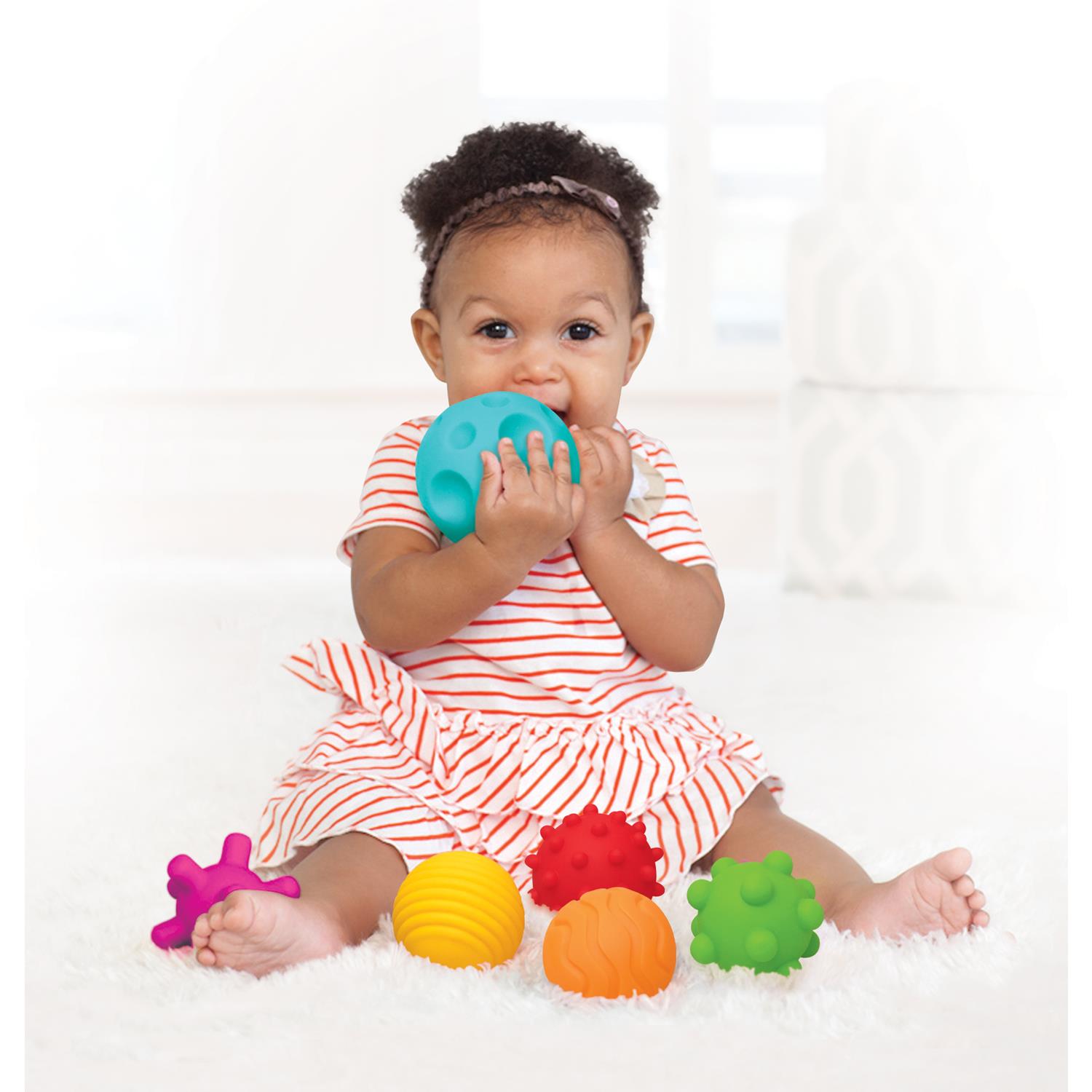 Infantino - 6 balles Senso MULTICOLORE Infantino