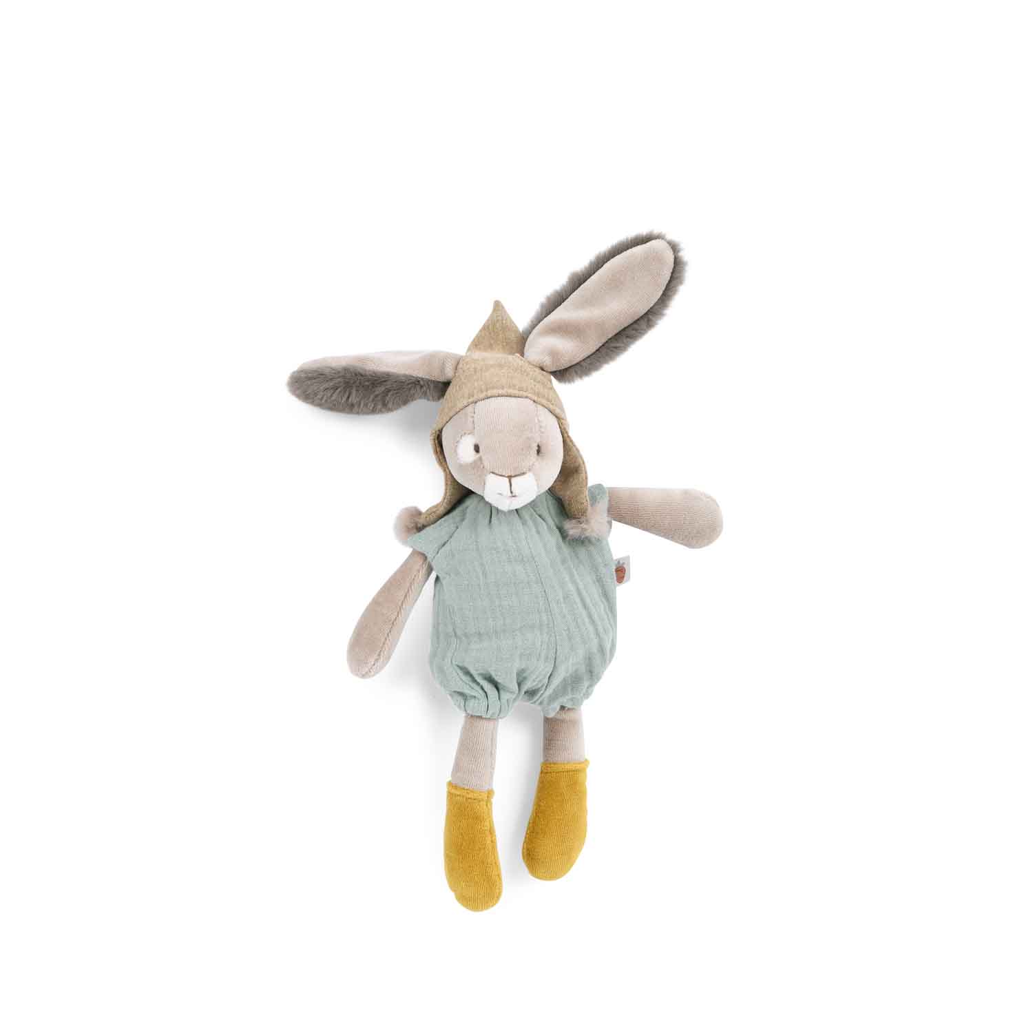 MOULIN ROTY - Petit lapin sauge VERT Moulin Roty
