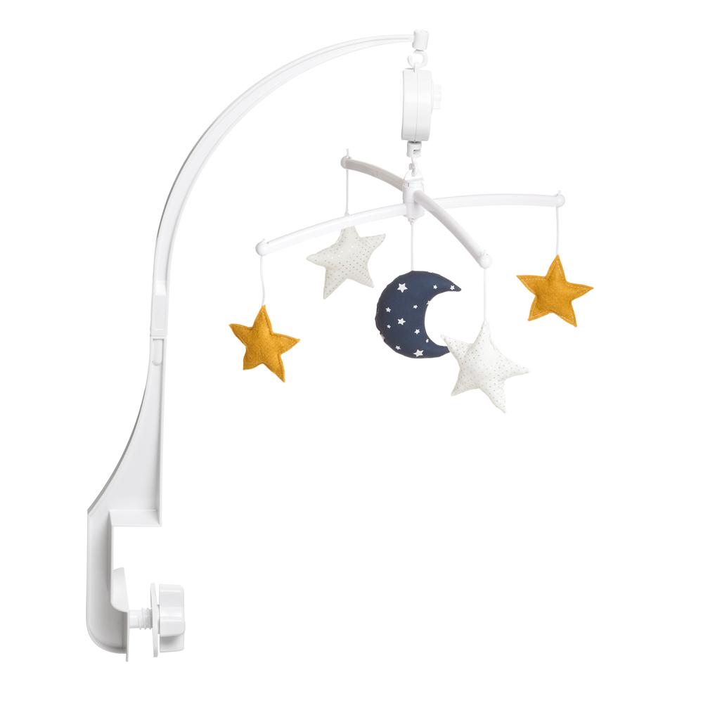 Mobile Musical Lune MULTICOLORE Pouce et Lina