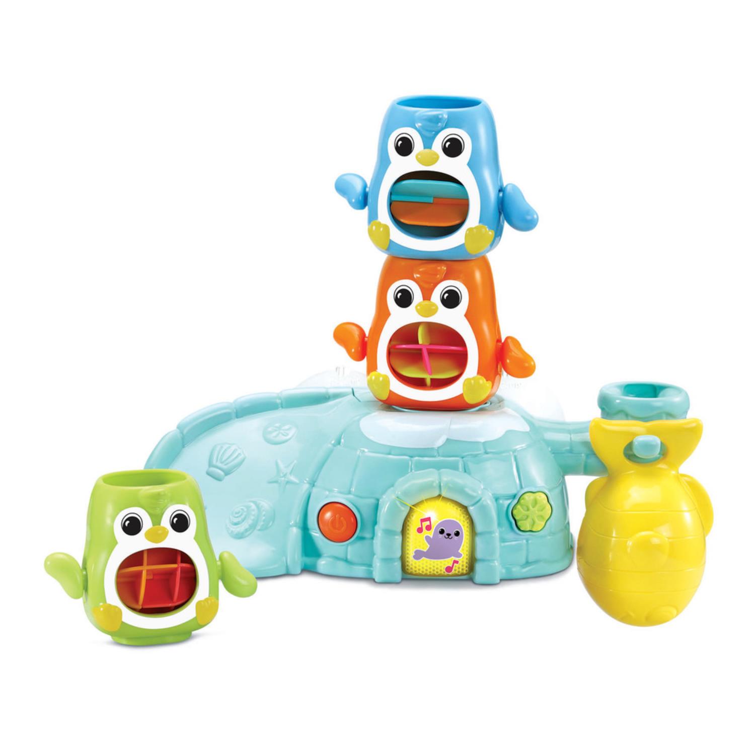 Jouet 1, 2, 3, empilo pingouins MULTICOLORE Vtech Baby