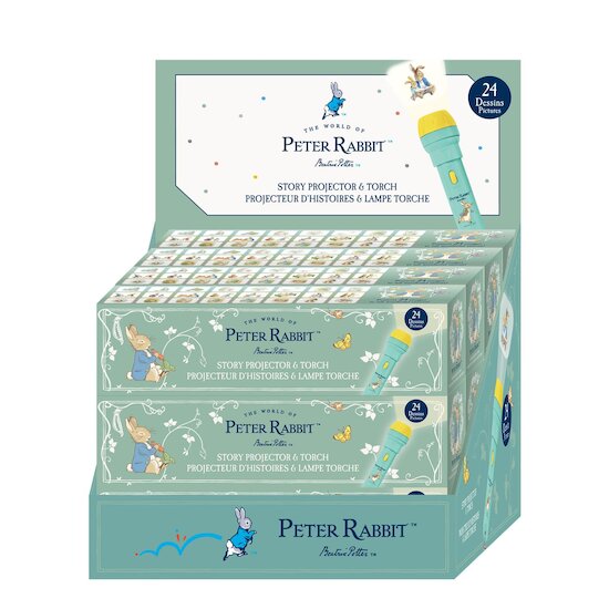 Trousselier Projecteur d'Histoires Pierre Lapin Vert 