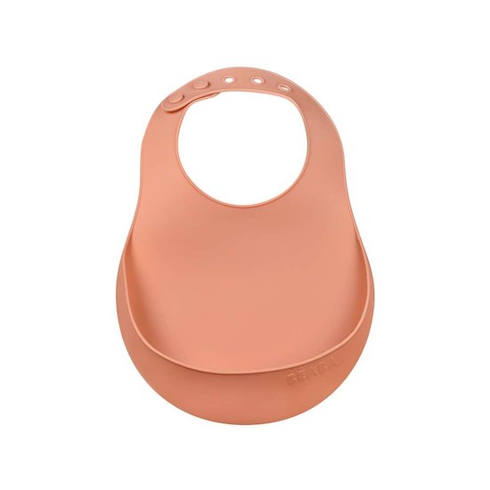 Suavinex Bavoir silicone terracotta  Suavinex Bavoir silicone terracotta