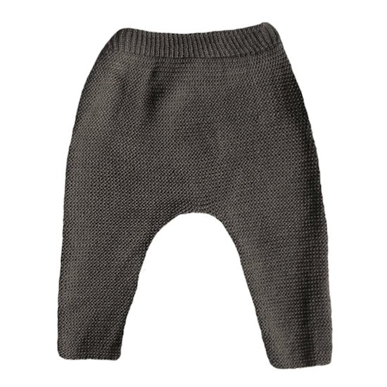 P’tit bisou Pantalon - Trousseau Tricot  Réglisse 0-1 mois