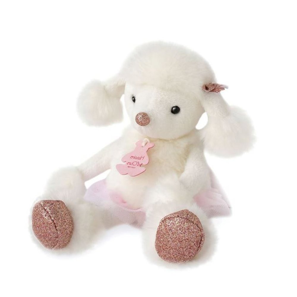 Caniche roxane les petits twist BLANC Histoire d'Ours