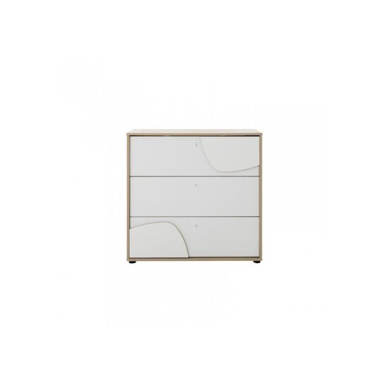 Galipette Commode 3 tiroirs Basile Châtaignier naturel  Galipette Commode 3 tiroirs Basile Châtaignier naturel