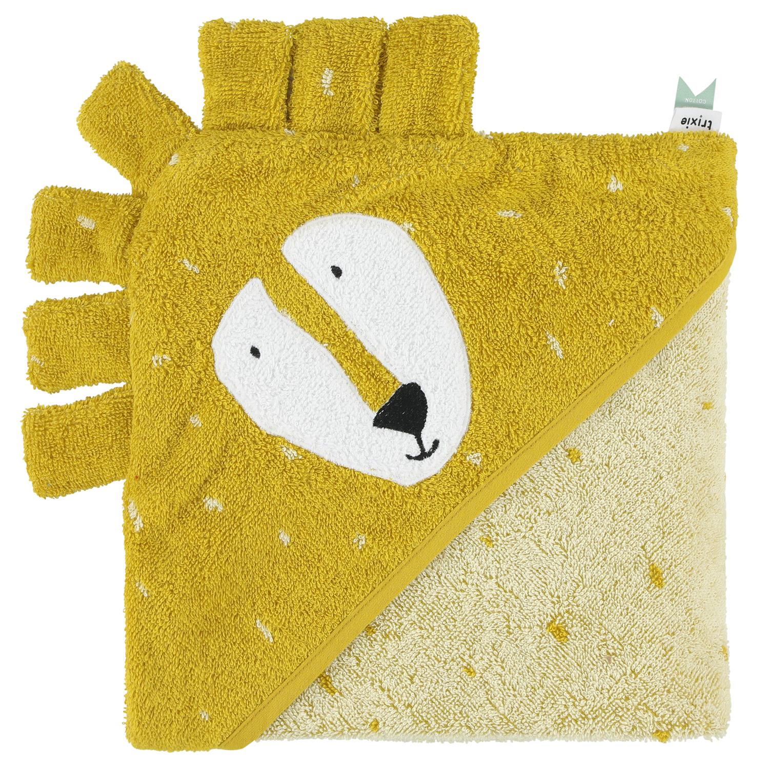 TRIXIE - Cape de bain JAUNE Trixie