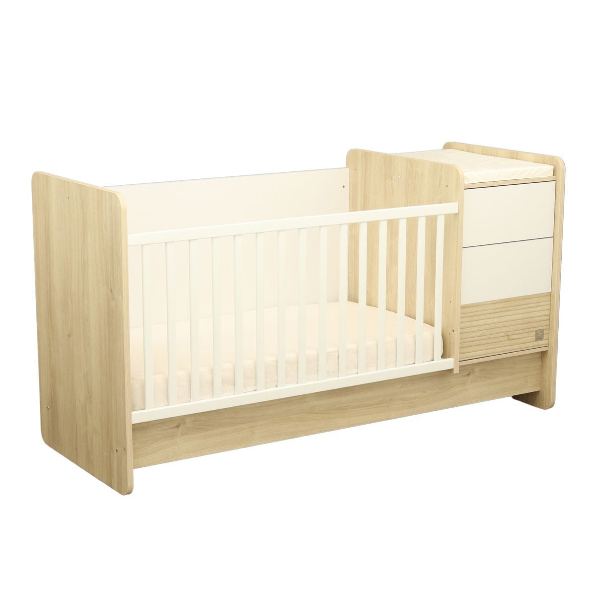 Sauthon - Lit combiné évolutif Paloma BEIGE Sauthon