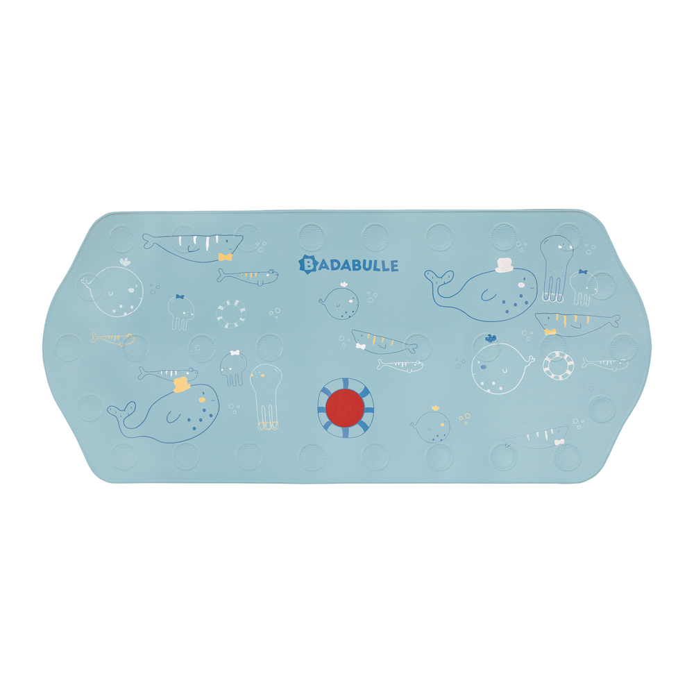 Tapis de bain XXL BLEU Badabulle