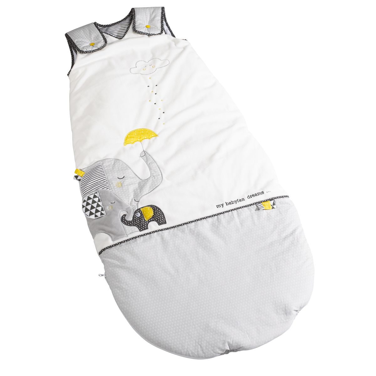 Sauthon - Gigoteuse Babyfan BLANC Sauthon