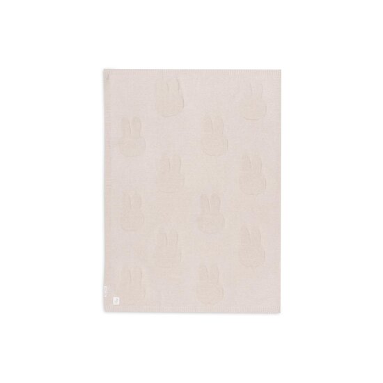 Jollein Couverture Lit Bébé Miffy Nougat 100x150 cm Jollein Couverture Lit Bébé Miffy Nougat 100x150 cm