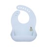 Bavoir en silicone av. poche Happy Fruits