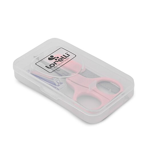 Lorelli Set manucure et sa boite Rose  Lorelli Set manucure et sa boite Rose