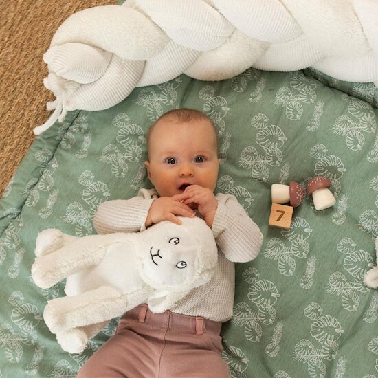 Trois Kilos Sept Peluche musicale mouton Wooly Ecru  Trois Kilos Sept Peluche musicale mouton Wooly Ecru