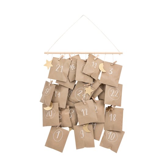 Baby Art Calendrier de l'avent Marron  Baby Art Calendrier de l'avent Marron