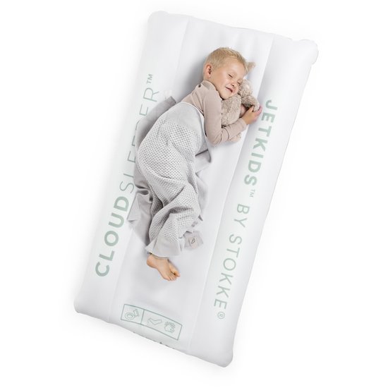 Stokke Lit de voyage gonflable Cloudsleeper Green aurora 