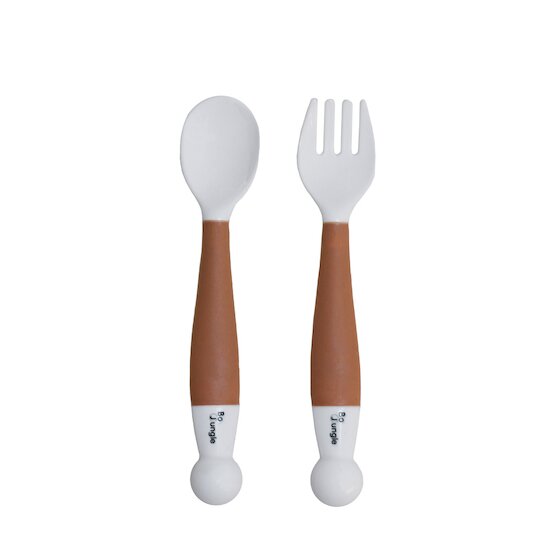 Bo Jungle B-CUILLERE ET FOURCHETTE ORIENTABLES TERRACOTTA Terracotta  Bo Jungle B-CUILLERE ET FOURCHETTE ORIENTABLES TERRACOTTA Terracotta