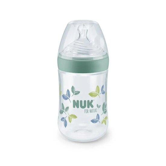 Nuk Biberon for Nature TC Eucalyptus 260 Ml