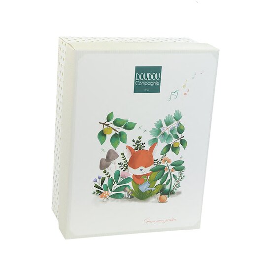 Doudou & Compagnie Boite à musique Romarin Le Renard Multicolore 20 cm Doudou & Compagnie Boite à musique Romarin Le Renard Multicolore 20 cm