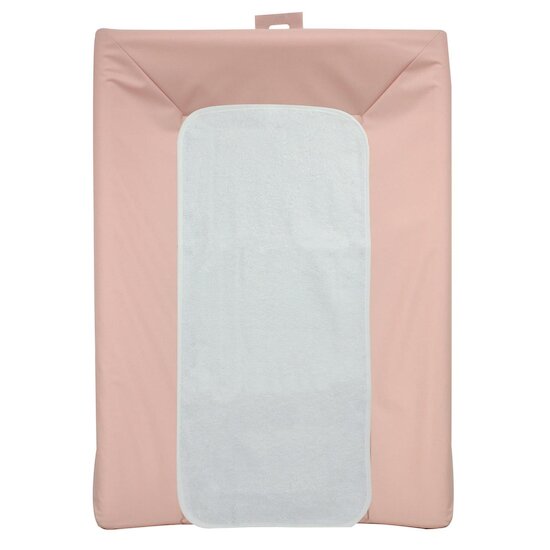 BabyCalin Matelas à langer Luxe + Serviette  Rose 50x70 cm