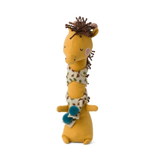 BB&Co Girafe Danny avec écharpe  30 cm