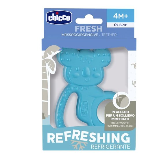 Chicco Anneau de dentition réfrigérant Koala bleu 4 mois+ Chicco Anneau de dentition réfrigérant Koala bleu 4 mois+