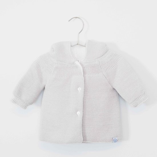 La Manufacture de layette Manteau de naissance Gris 0-1 mois