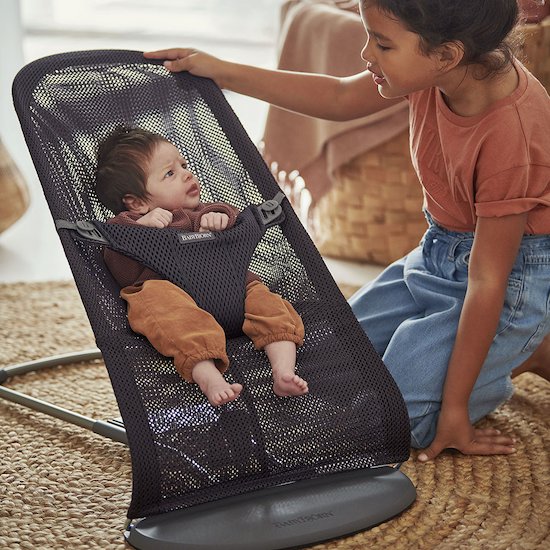 BabyBjörn Transat Bliss Mesh Anthracite  BabyBjörn Transat Bliss Mesh Anthracite